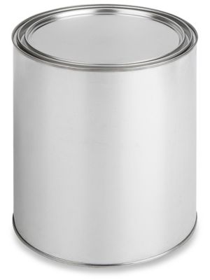 Unlined Metal Paint Can with Lid - 1 Gallon S-7342 - Uline