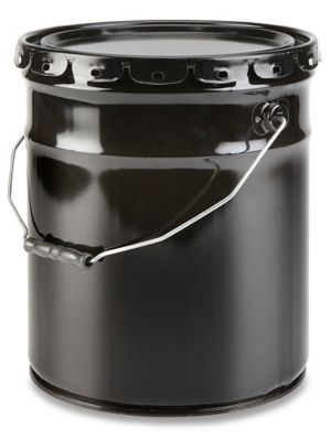 5 Gallon Stainless Steel Drum, Food Grade, Cover w/Lever Lock