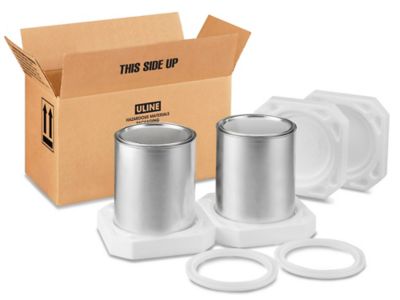 2 x 1 Gallon Foam Shipper Kit S-7350