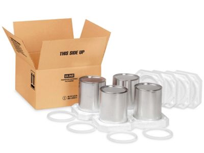 4 x 1 Gallon Foam Shipper Kit S-7351