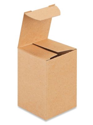 Reverse Tuck Cartons - Kraft, 2 x 2 x 3" S-7365