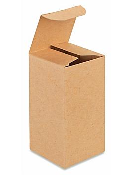 Reverse Tuck Cartons - Kraft, 2 x 2 x 4" S-7366