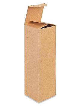 Reverse Tuck Cartons - Kraft, 2 x 2 x 7" S-7367