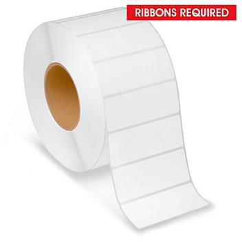 Industrial Thermal Transfer Labels - 4 x 1 1/2", Ribbons Required S-7412