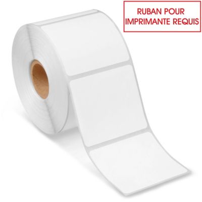 Desktop Thermal Transfer Labels - 2 1/4 x 2", Ribbons Required S-7417