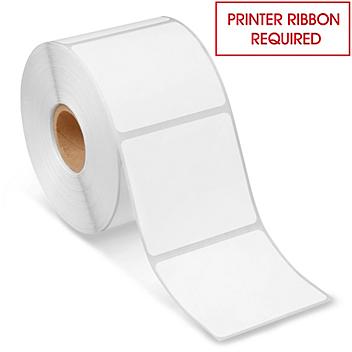 Desktop Thermal Transfer Labels - 2 1/4 x 2", Ribbons Required S-7417