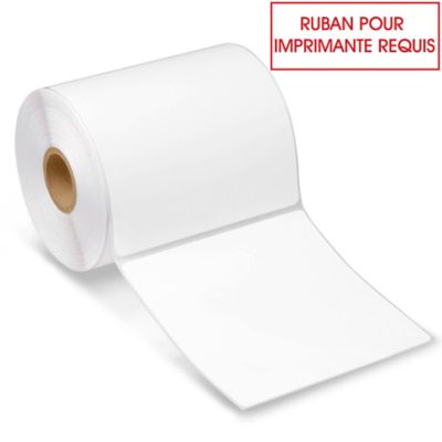 Desktop Thermal Transfer Labels - 4 x 4", Ribbons Required S-7418