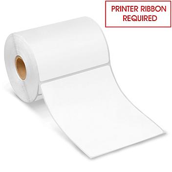 Desktop Thermal Transfer Labels - 4 x 5", Ribbons Required S-7419