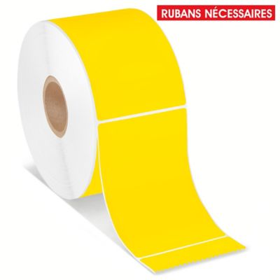  Étiquettes adhésives à transfert thermique de table – 2 x 3 po