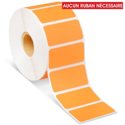Desktop Direct Thermal Labels - Orange, 2 x 1" S-7442O
