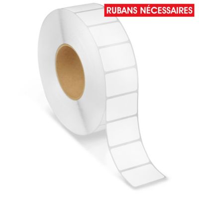 Industrial Thermal Transfer Labels - 2 x 1 1/4", Ribbons Required S-7473