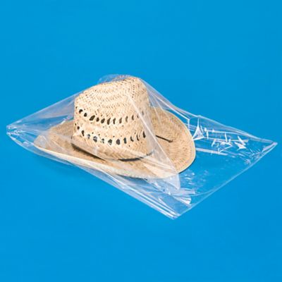 12 x 8 x 20" 1 Mil Gusseted Poly Bags S-7496