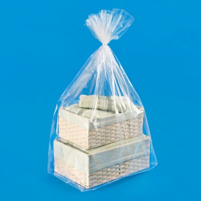 15 x 9 x 32" 2 Mil Gusseted Poly Bags S-7502