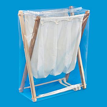 24 x 10 x 36" 2 Mil Gusseted Poly Bags S-7504