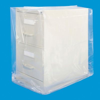 30 x 18 x 48" 3 Mil Gusseted Poly Bags S-7510