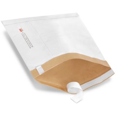 Uline White Self-Seal Padded Mailers #2 - 8 1/2 x 12" S-7531