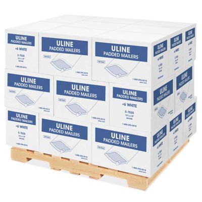 Uline – Enveloppes matelassées autoadhésives – Lot de palette, n