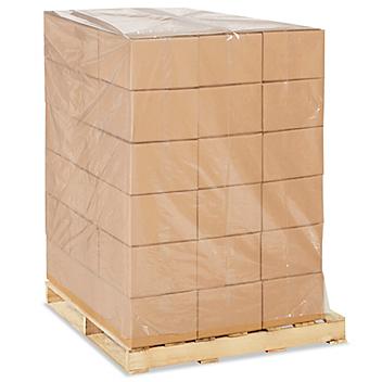 46 x 36 x 65" 2 Mil Clear Pallet Covers S-7540