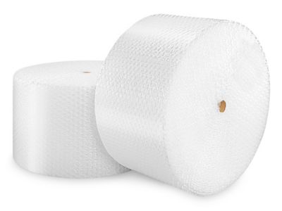 Heavy Duty Bubble Roll - 24 x 250', 1/2, Perforated, Clear - ULINE - 2 Rolls - S-7542P