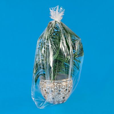 30 x 26 x 60" 1 Mil Gusseted Poly Bags S-7562