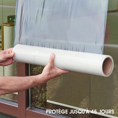 Glass Protection Tape - 24" x 200', Clear S-7588C