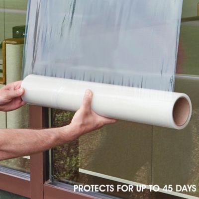 Glass Protection Tape - 24 x 200', Clear S-7588C - Uline