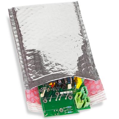 Static Shielding Bubble Bags - Self-Seal, 6 x 8" S-7616