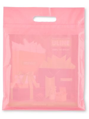 Uline paper discount bags with handles