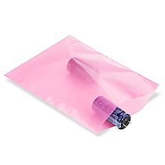 Poly Plastic Bags 18 x 24, 4 Mil Anti-Static, Pink - ULINE - Carton of 250 - S-3722