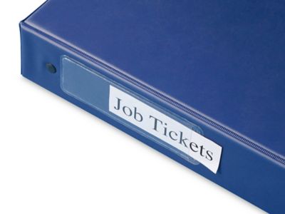Press-On Vinyl Envelopes - 1 x 4" S-7695