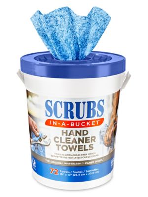 ROCOL® Scrubs Hand Cleaning Wipes (Tub Of 72 Wipes)