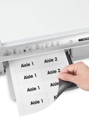 Inkjet Printable Magnetic Sheets - Scored, 3 1/2 x 2&quot;, Gloss