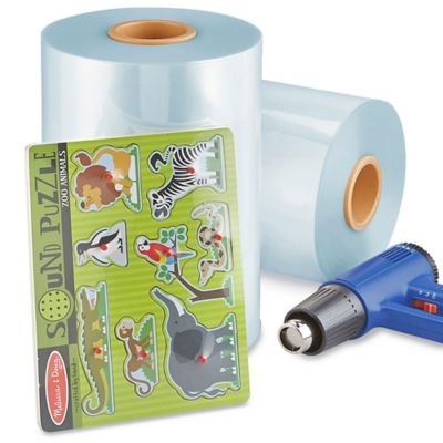 Uline PVC Shrink Film Roll - 60 gauge, 14" x 2,500' S-7730
