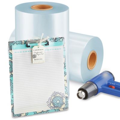 Uline PVC Shrink Film Roll - 100 gauge, 18 x 1,500