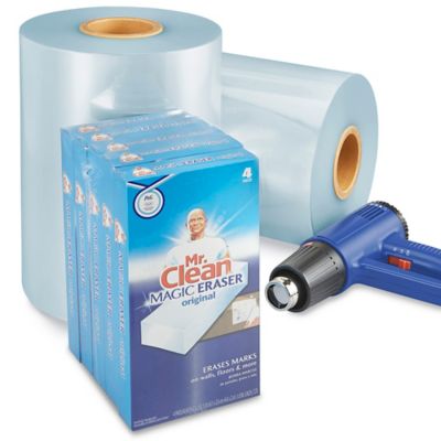 Marine/Industrial Shrink Film Roll - 7 mil, 12' x 175', Clear - ULINE - S-10447C