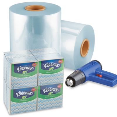 Uline PVC Shrink Film Roll - 100 gauge, 14" x 1,500' S-7734