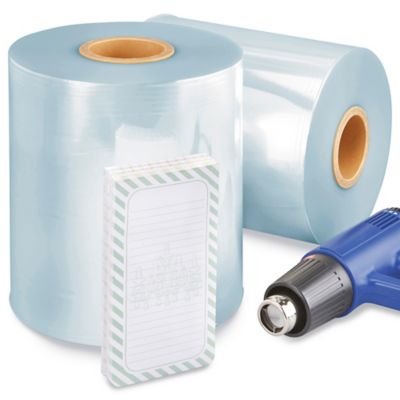 Uline PVC Shrink Film Roll - 60 gauge, 10" x 2,500' S-7754
