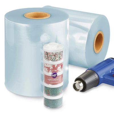 Uline PVC Shrink Film Roll - 75 gauge, 10" x 2,000' S-7756