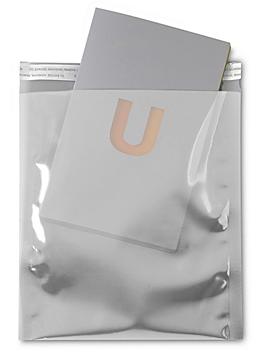 Translucent Silver Glamour Mailers - 6 x 8" S-7784