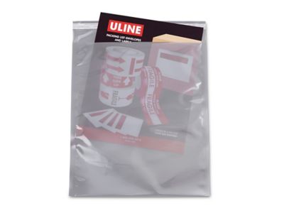 Translucent Silver Glamour Mailers - 10 x 13" S-7785