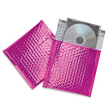 Glamour Bubble Mailers - 7 x 6 3/4", Pink S-7786P