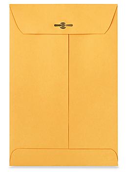 Kraft Clasp Envelopes - 6 x 9" S-7791