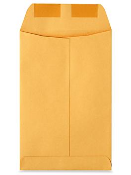 Gummed Envelopes -  Kraft, 6 x 9" S-7793