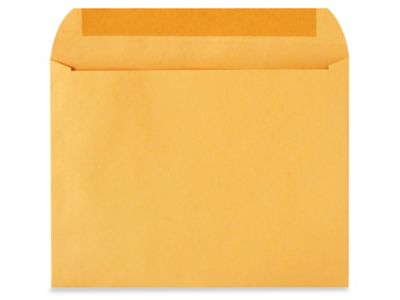 Booklet Gummed Envelopes - Kraft, 12 x 9" S-7800