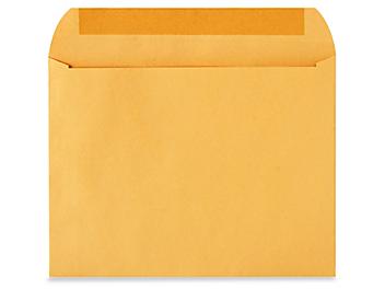 Booklet Gummed Envelopes - Kraft, 12 x 9" S-7800