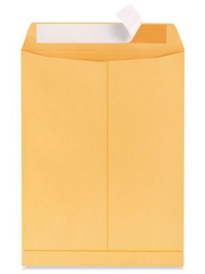 Self-Seal Envelopes - Kraft, 10 x 13" S-7806