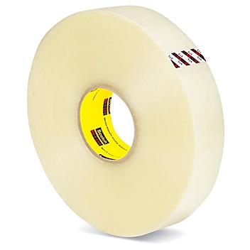 3M 372 Machine Length Tape - 2" x 1,000 yds, Clear S-7820