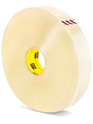 3M 375 Hot Melt Machine Length Tape - 2" x 1,000 yds, Clear S-7821