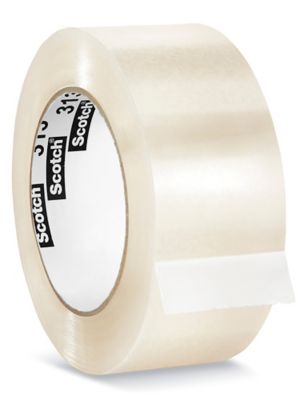 Scotch 3m 313 Carton Sealing Tape 2.5 Mil 2 X 110 Yds. Clear 6/case  T9063136PK for sale online