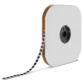 Velcro&reg; Brand Tape Dots - Hook, Black, 1/2" S-7846